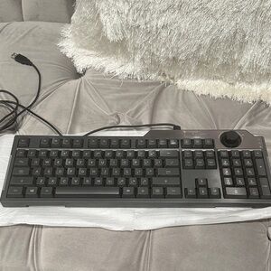 ASUS Black Wired Keyboard with Control Dial